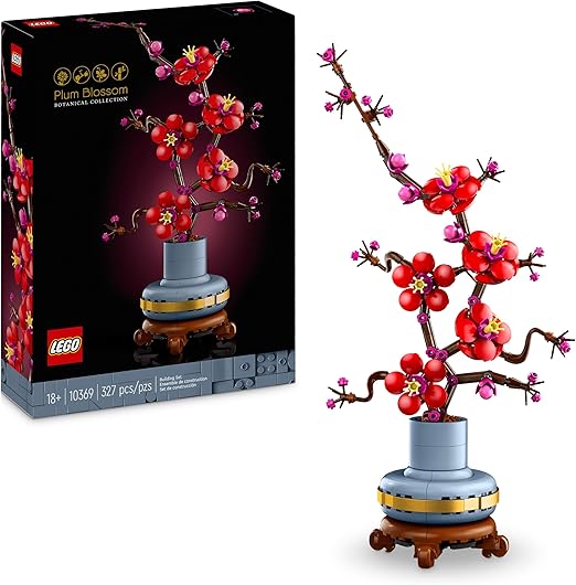 LEGO BOTANICALS Plum Blossom (Albicocco Giapponese) – 10369 (Box: 19×26 cm)…x1